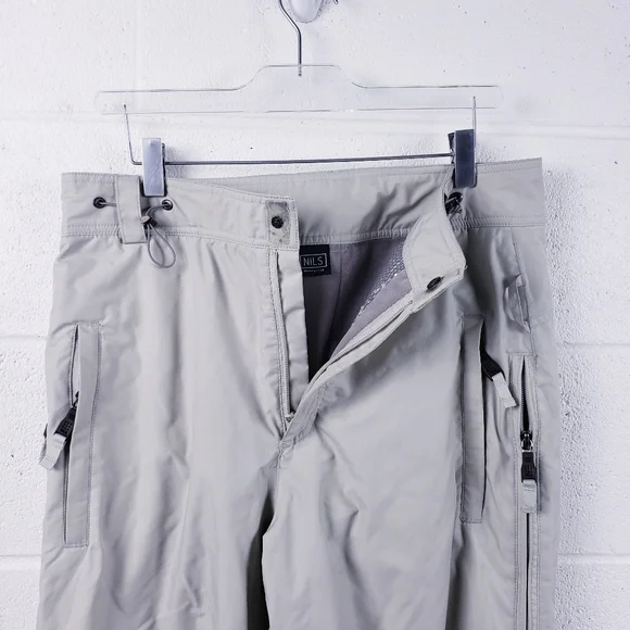 NILS Sportswear Cargo Ski Snowboard Winter Outdoor Pants Gray‎ Women's Size 10